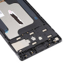 LCD Screen and Digitizer Full Assembly with Frame for Lenovo Tab 7 Essential TB-7304F TB-7304i (Black)