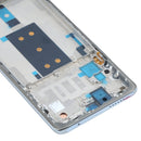 OLED Material Original LCD Screen and Digitizer Full Assembly with Frame for Xiaomi Mi 11T / 11T Pro (Silver)