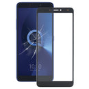 Front Screen Outer Glass Lens for Alcatel 3V 5099D 5099A (Black)