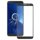 Front Screen Outer Glass Lens for Alcatel 3 5052D (Black)
