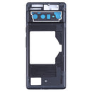 Original Middle Frame Bezel Plate for Google Pixel 6 Pro (Black)