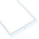 Front Screen Outer Glass Lens for Huawei MediaPad M5 Lite 8.0 JDN2-L09(White)