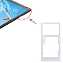 SIM Card Tray + SIM / Micro SD Card Tray for Lenovo Tab 7 (wifi) TB-7504 TB-7504F TB-7504N TB-7504X (Silver)
