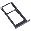 SIM Card Tray + Micro SD Card Tray for Lenovo Tab P11 TB-J606 TB-J606F TB-J606N(Black)