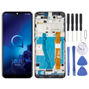 LCD Screen and Digitizer Full Assembly with Frame for Alcatel 3 / 3L 2019 OT-5053 5053K(Black)