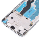 LCD Screen and Digitizer Full Assembly with Frame for TCL 10L / 10 Lite T770H(Silver)