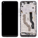 LCD Screen and Digitizer Full Assembly with Frame for TCL 10L / 10 Lite T770H