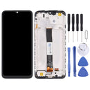 Original LCD Screen and Digitizer Full Assembly with Frame for Xiaomi Redmi 9A / Redmi 9C / Redmi 9C NFC / Redmi 9AT / Redmi 9i / Redmi 9 Activ / Poco C31(Black)