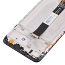 Original LCD Screen and Digitizer Full Assembly with Frame for Xiaomi Redmi 9A / Redmi 9C / Redmi 9C NFC / Redmi 9AT / Redmi 9i / Redmi 9 Activ / Poco C31(Black)