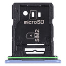Original SIM Card Tray + SIM Card Tray / Micro SD Card Tray for Sony Xperia 10 III(Blue)
