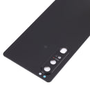 Original Battery Back Cover with Camera Lens for Sony Xperia 1 III(Black)