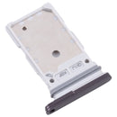 Original SIM Card Tray + SIM Card Tray for Samsung Galaxy S21 FE 5G SM-G990B(Black)