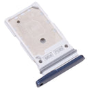 Original SIM Card Tray + SIM Card Tray for Samsung Galaxy S21 FE 5G SM-G990B(Blue)