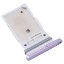 Original SIM Card Tray + SIM Card Tray for Samsung Galaxy S21 FE 5G SM-G990B(Purple)