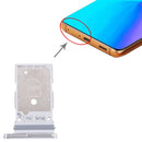 Original SIM Card Tray + SIM Card Tray for Samsung Galaxy S22+ 5G / S22 5G / SM-S906B SM-S901B (White)