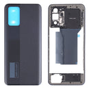 Middle Frame Bezel Plate + Battery Back Cover for OPPO Realme GT Neo RMX3031(Black)