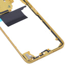 Original Middle Frame Bezel Plate for Xiaomi Poco M4 Pro 4G MZB0B5VIN(Yellow)