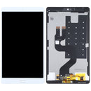 Original LCD Screen and Digitizer Full Assembly with Fingerprint for Huawei MediaPad M3 8.4 BTV-W09/BTV-DL09 (White)