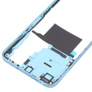 Middle Frame Bezel Plate for Xiaomi Redmi Note 11/Redmi Note 11S(Baby Blue)