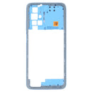 Middle Frame Bezel Plate for Xiaomi Redmi 10/Redmi 10 Prime/Redmi Note 11 4G/Redmi 10 2022(Blue)