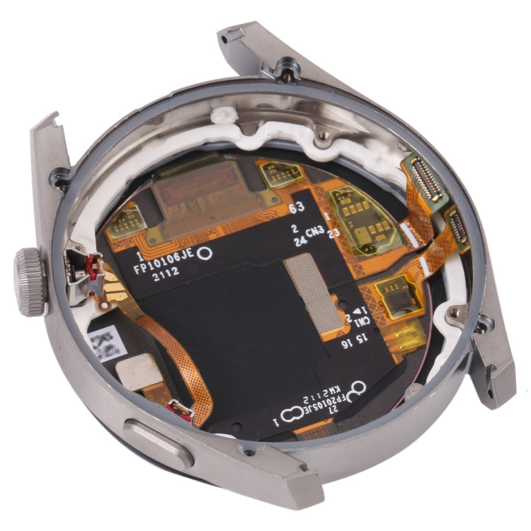 Original LCD Screen and Digitizer Full Assembly With Frame for Huawei Watch 3 Pro(Silver)