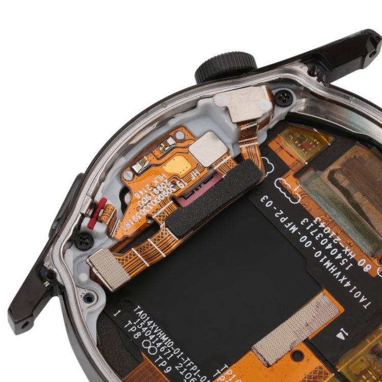 Original LCD Screen and Digitizer Full Assembly With Frame for Huawei Watch GT 3 46mm MIL-B19(Black)