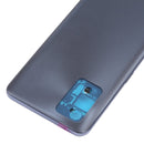 Original Battery Back Cover + Middle Frame for OPPO Realme Q3 Pro 5G / Realme Q3 Pro Carnival(Black)