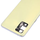 Original Battery Back Cover + Middle Frame for OPPO Realme Q3 Pro 5G / Realme Q3 Pro Carnival(Yellow)