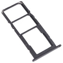 SIM Card Tray + SIM Card Tray + Micro SD Card Tray for Honor 20e (Black)