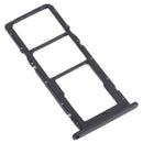 SIM Card Tray + SIM Card Tray + Micro SD Card Tray for Honor 20e (Black)