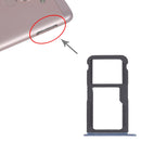 SIM Card Tray + SIM Card Tray / Micro SD Card Tray for Honor Play 6 (Blue)