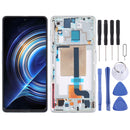 Original LCD Screen and Digitizer Full Assembly with Frame for Xiaomi Redmi K50 Gaming (Green)