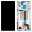 Original LCD Screen and Digitizer Full Assembly with Frame for Xiaomi Redmi K50 Gaming (Green)