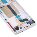Original LCD Screen and Digitizer Full Assembly with Frame for Xiaomi Redmi K50 Gaming (White)