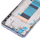 Original LCD Screen and Digitizer Full Assembly with Frame for Xiaomi Redmi K40S (Blue)