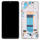 Original LCD Screen and Digitizer Full Assembly with Frame for Xiaomi Redmi K40S (Silver)