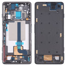 Front Housing LCD Frame Bezel Plate for Xiaomi Redmi K50 Gaming (Black)