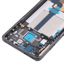 Front Housing LCD Frame Bezel Plate for Xiaomi Redmi K50 Gaming (Black)