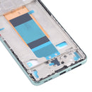 Front Housing LCD Frame Bezel Plate for Xiaomi Redmi K40S (Green)