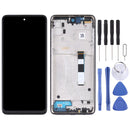 LCD Screen and Digitizer Full Assembly with Frame for Motorola Moto G 5G (Purple)