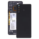 Original Battery Back Cover with Fingerprint for Sony Xperia 10 II(Black)