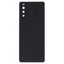 Original Battery Back Cover with Fingerprint for Sony Xperia 10 II(Black)