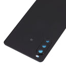 Original Battery Back Cover with Fingerprint for Sony Xperia 10 II(Black)