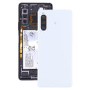 Original Battery Back Cover with Fingerprint for Sony Xperia 10 II(White)