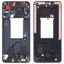 Original Front Housing LCD Frame Bezel Plate For OPPO Reno7 5G China PFJM10(Black)