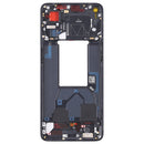 Original Front Housing LCD Frame Bezel Plate For OPPO Reno7 5G China PFJM10(Black)