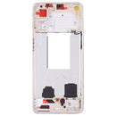 Original Front Housing LCD Frame Bezel Plate For OPPO Reno7 5G China PFJM10 (Gold)