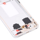 Original Front Housing LCD Frame Bezel Plate For OPPO Reno7 5G China PFJM10 (Gold)