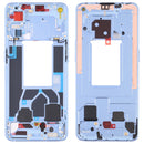 Original Front Housing LCD Frame Bezel Plate For OPPO Reno7 5G China PFJM10 (Blue)
