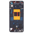 Original Front Housing LCD Frame Bezel Plate For OPPO Reno6 5G PEQM00 CPH2251(Black)